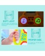 YLB Lighting Music Radio Toy for Kids Green