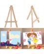 Kids Mini Wooden Easel Artist Art Painting Name Card Stand Display Holder