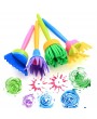 4pcs/set DIY Painting Sponge Brushes Plastic Sponge Children's Painting Tool
