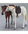 246Figma horse white/brown super movable horse hand decoration 2.0 skin man
