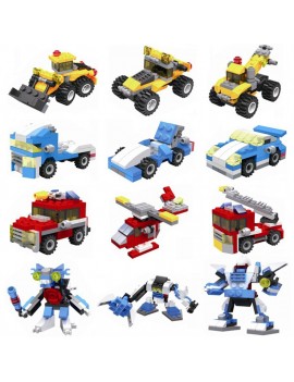 Compatible with lego puzzle 3 change plug toy small particles assemble blocks 102
