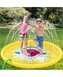 1.7m shark water mat for children yellow water mat for outdoor play