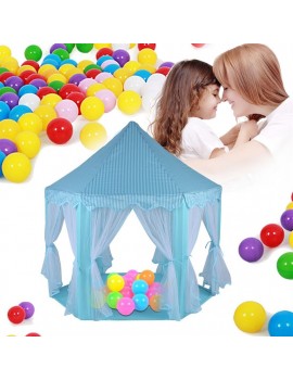Kids Play Tent Large Space Waterproof Solid Children Castle Cubby Play House