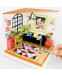3D Wooden Puzzle DIY Dollhouse Building Kit Handmade Educational Toy For Kids